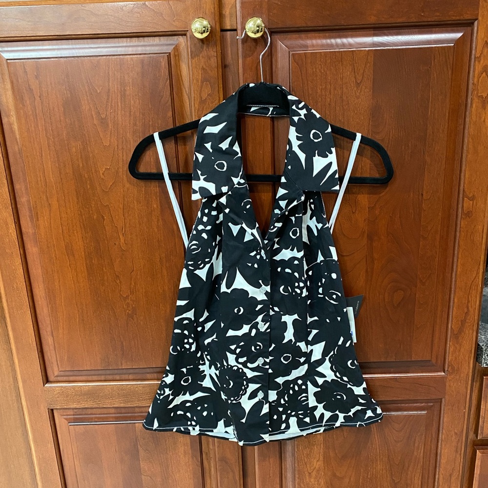 🖤🆕Liz Claiborne Vintage Halter Tank, Size 8🖤